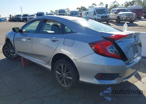 2019 Honda Civic Ex from USA, damaged, VIN JHMFC1F33KX007879